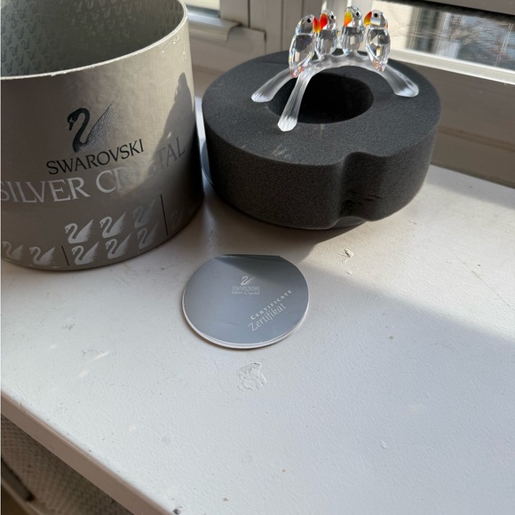 Crystal Bird Figurine on Arch - Picture 6 of 13